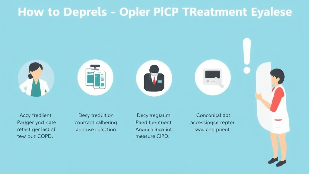 Process flow illustration for putting appeal a Denied COPD Treatment Claim into action