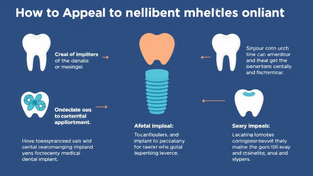 Hands-on guide visualization for appeal a Denied Dental Implants (Medical Coverage) Claim