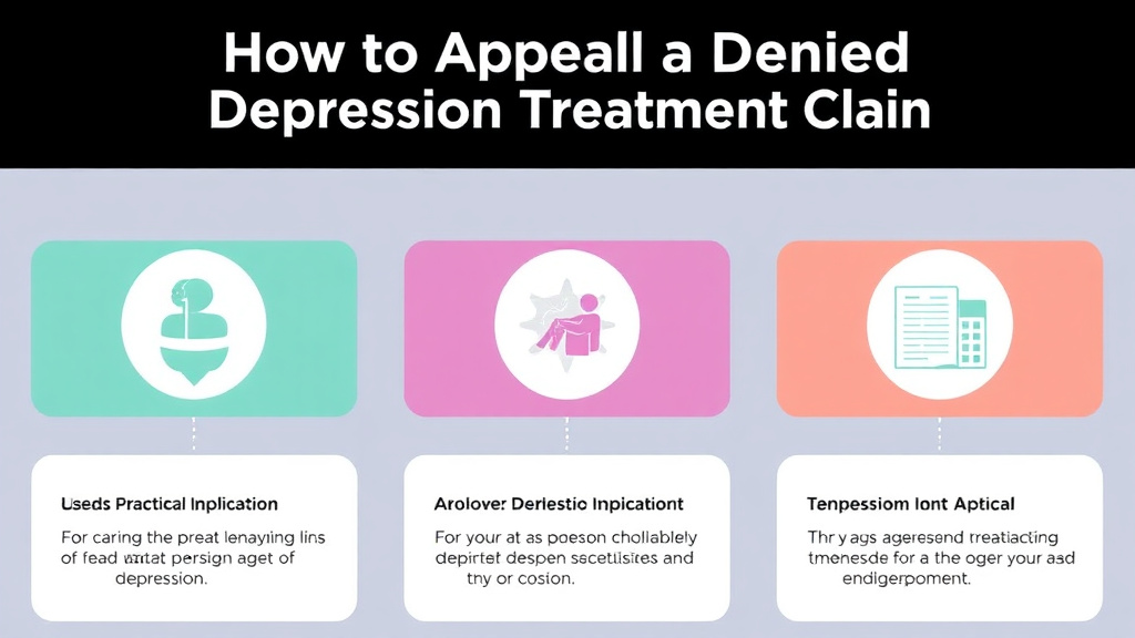 Practical workflow diagram for appeal a Denied Depression Treatment Claim