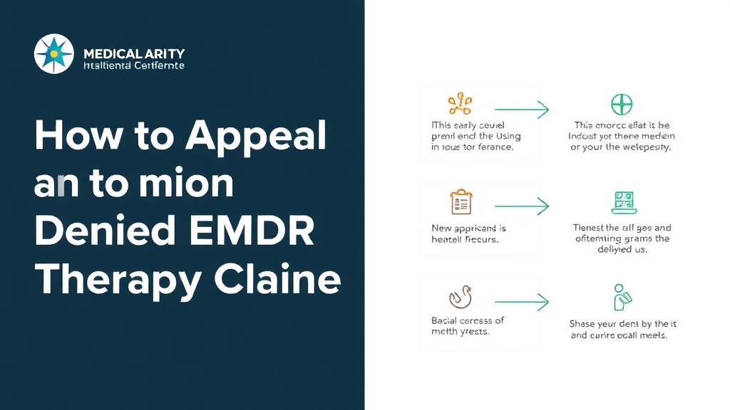 Hands-on guide visualization for appeal a Denied EMDR Therapy Claim