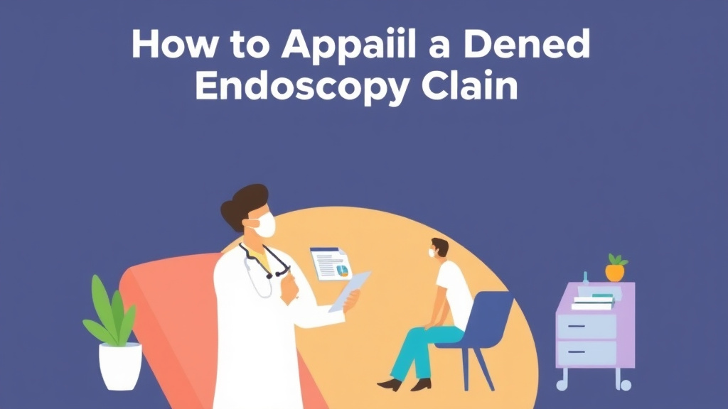 Detailed visual representation of appeal a Denied Endoscopy Claim