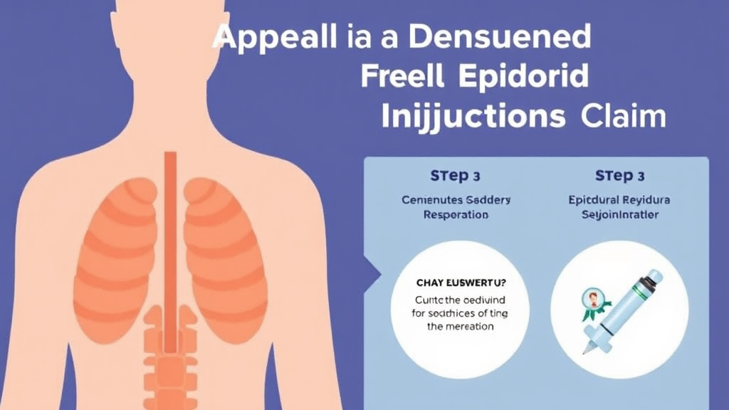 Hands-on guide visualization for appeal a Denied Epidural Steroid Injections Claim
