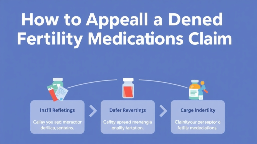 Real-world application diagram for appeal a Denied Fertility Medications Claim