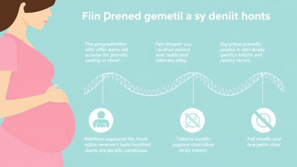 Process flow illustration for putting appeal a Denied Prenatal Genetic Testing Claim into action