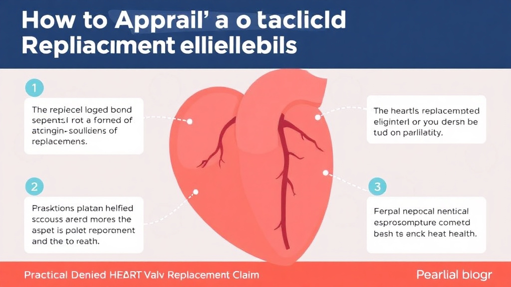 Step-by-step visual guide for implementing appeal a Denied Heart Valve Replacement Claim