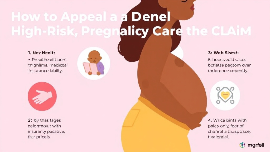 Hands-on guide visualization for appeal a Denied High-Risk Pregnancy Care Claim