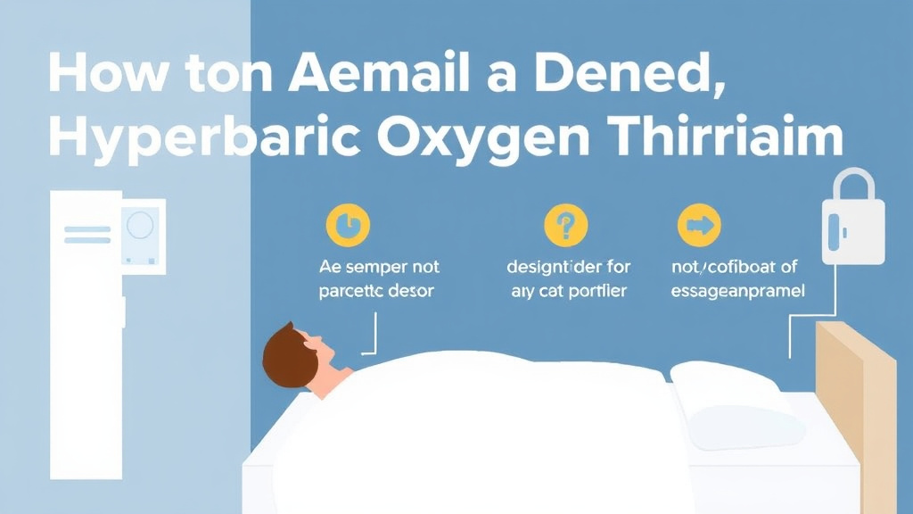 Real-world application diagram for appeal a Denied Hyperbaric Oxygen Therapy Claim