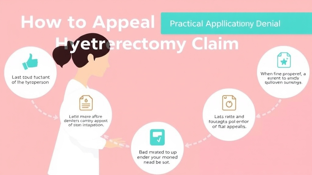 Hands-on guide visualization for appeal a Denied Hysterectomy Claim