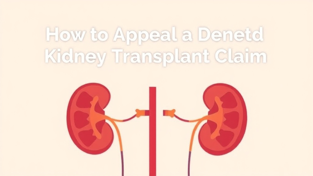 Conceptual diagram showing how appeal a Denied Kidney Transplant Claim works in practice