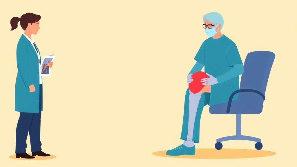 Conceptual diagram showing how appeal a Denied Knee Replacement Surgery Claim works in practice