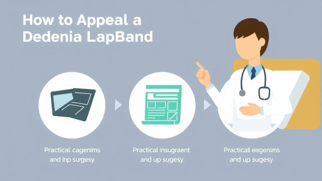 Step-by-step visual guide for implementing appeal a Denied Lap-Band Surgery Claim