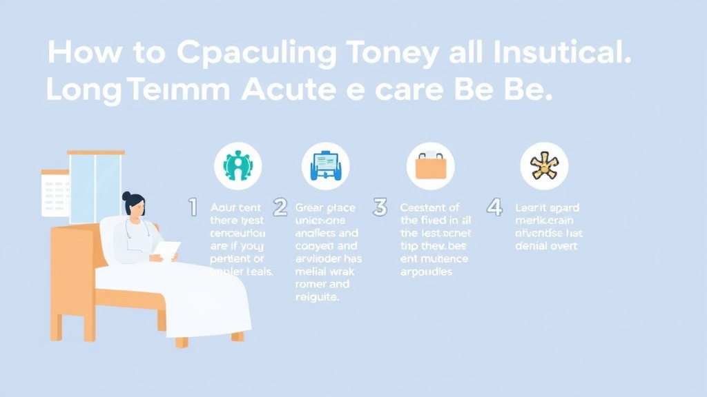 Real-world application diagram for appeal a Denied Long-Term Acute Care Claim