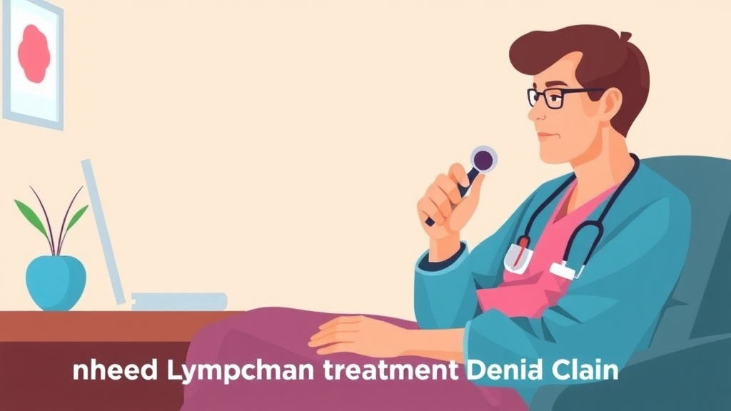Detailed visual representation of appeal a Denied Lymphoma Treatment Claim