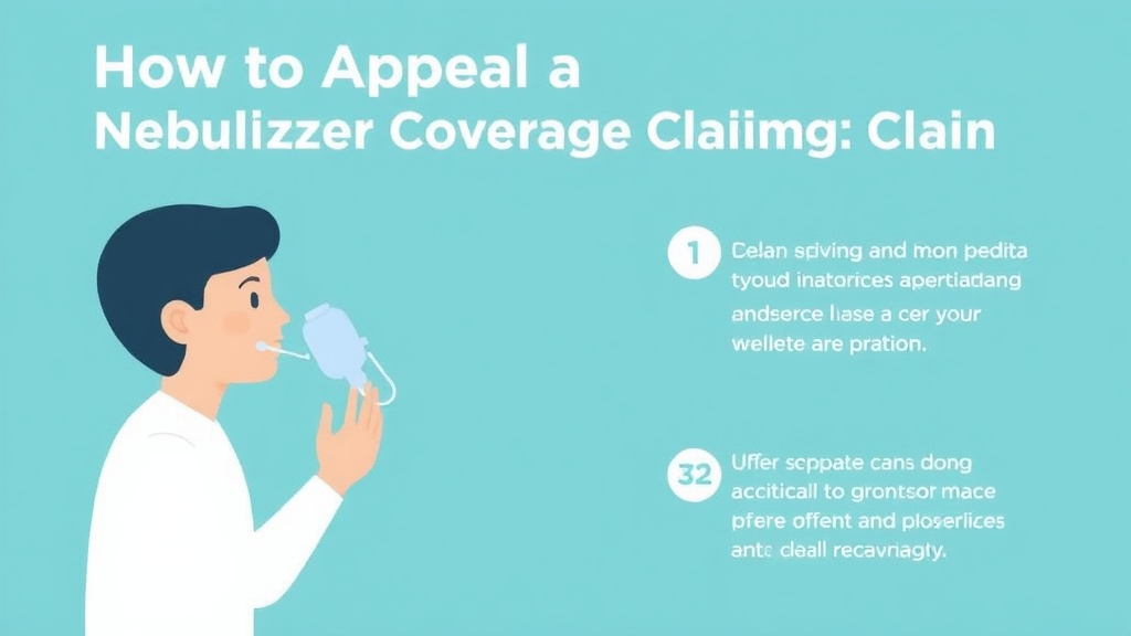 Real-world application diagram for appeal a Denied Nebulizer Coverage Claim