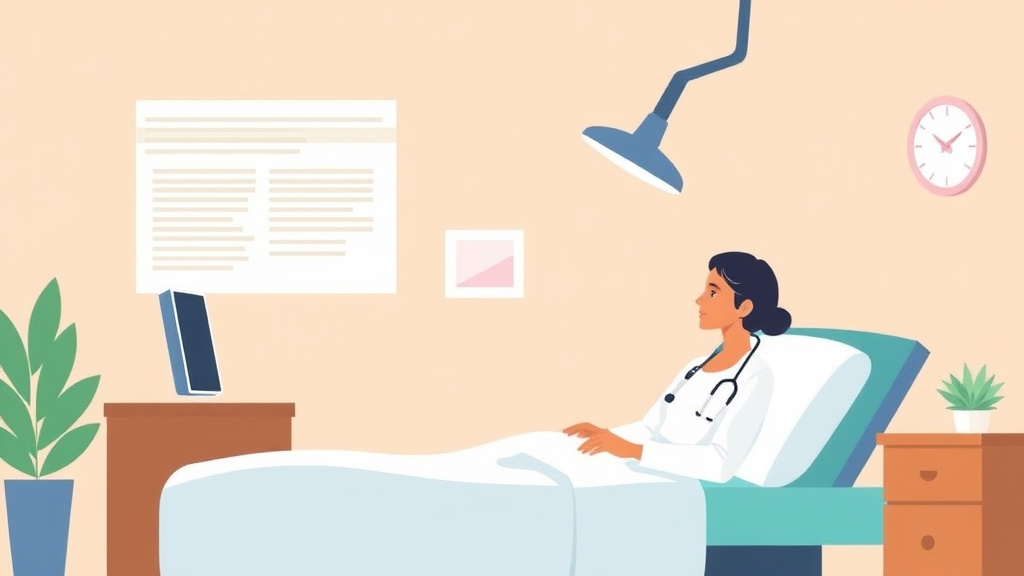 A professional illustration depicting appeal a Denied Nerve Block Procedures Claim