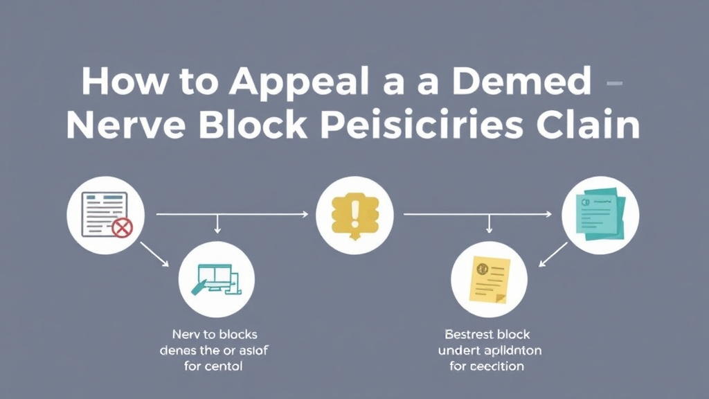 Practical checklist visual for appeal a Denied Nerve Block Procedures Claim