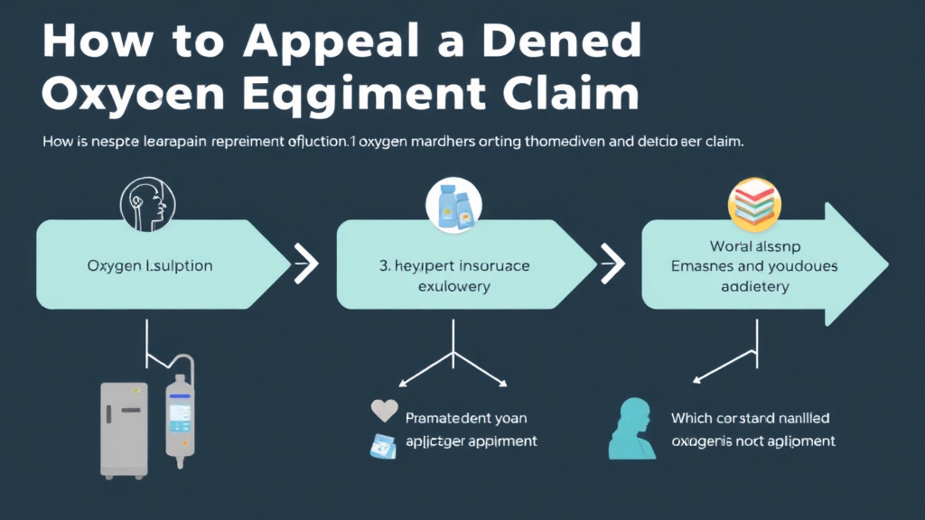 Practical workflow diagram for appeal a Denied Oxygen Equipment Claim