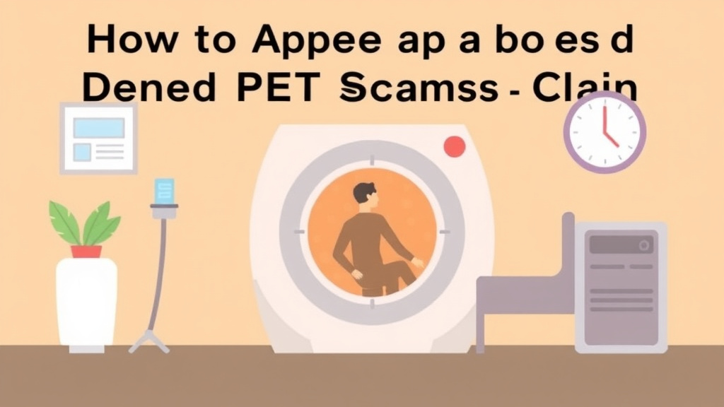 Detailed visual representation of appeal a Denied PET Scans Claim