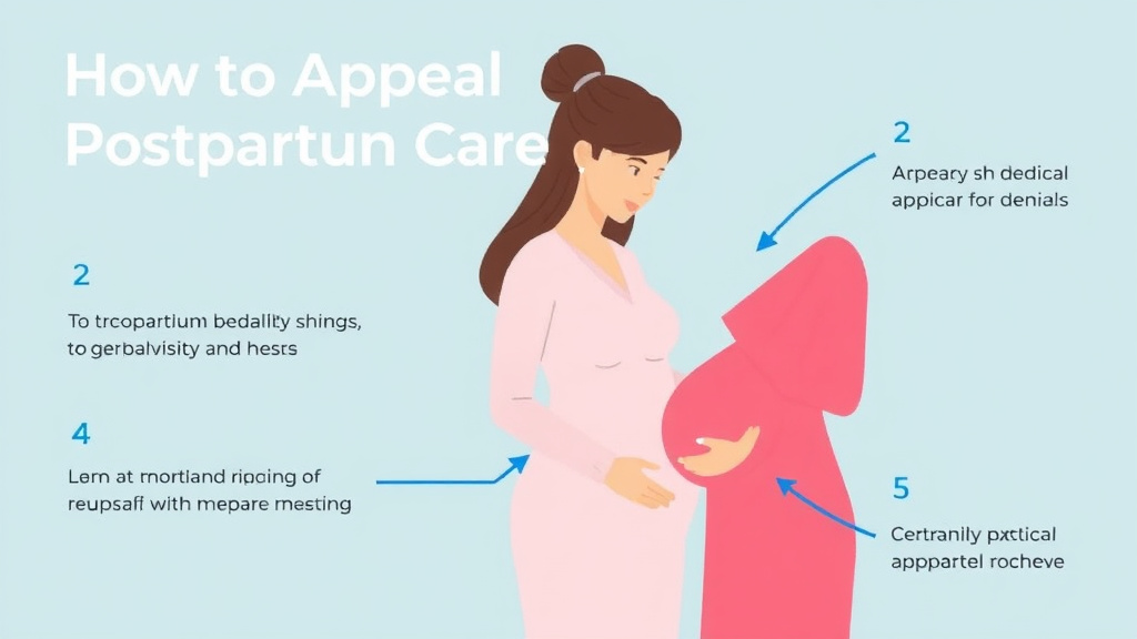 Practical workflow diagram for appeal a Denied Postpartum Care Claim