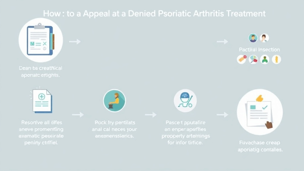 Practical workflow diagram for appeal a Denied Psoriatic Arthritis Treatment Claim