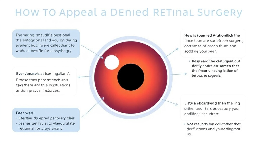 Hands-on guide visualization for appeal a Denied Retinal Surgery Claim