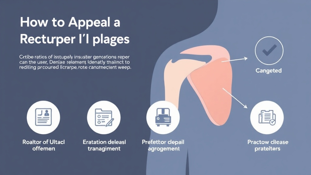 Practical workflow diagram for appeal a Denied Rotator Cuff Repair Claim