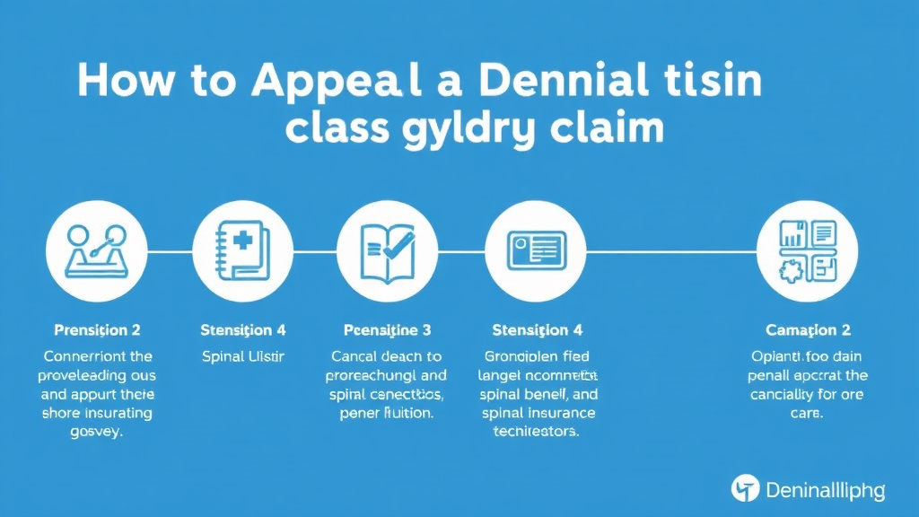 Real-world application diagram for appeal a Denied Spinal Fusion Surgery Claim