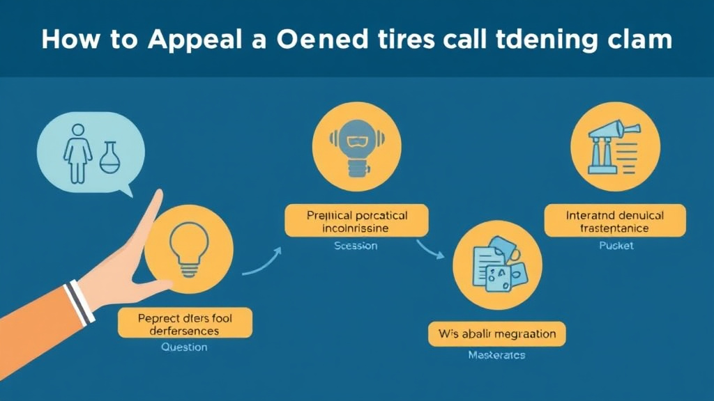 Practical checklist visual for appeal a Denied Stem Cell Therapy Claim