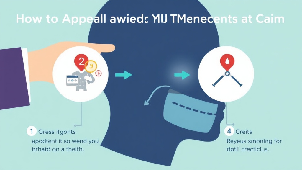 Practical checklist visual for appeal a Denied TMJ Treatment Claim