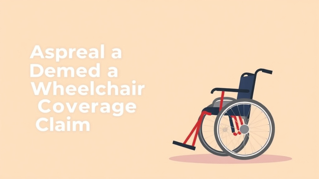 Illustration breaking down the fundamentals of appeal a Denied Wheelchair Coverage Claim