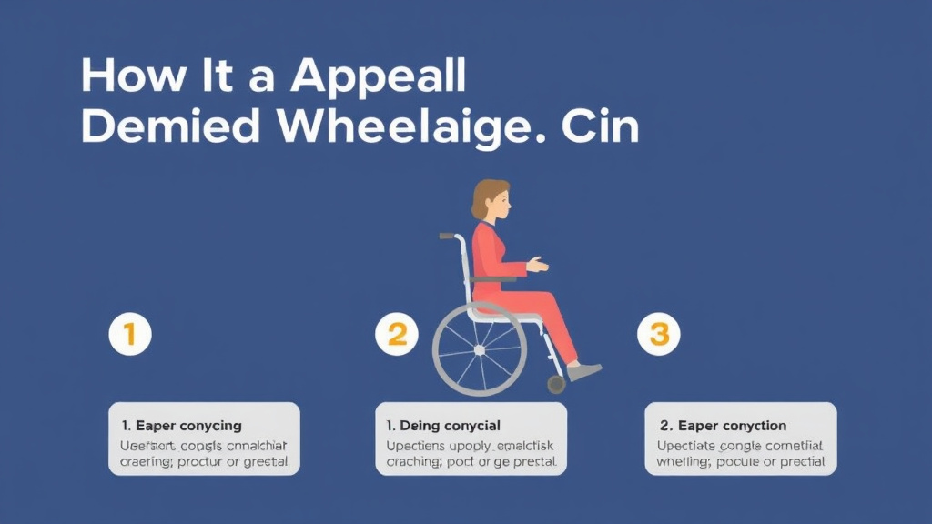 Practical workflow diagram for appeal a Denied Wheelchair Coverage Claim