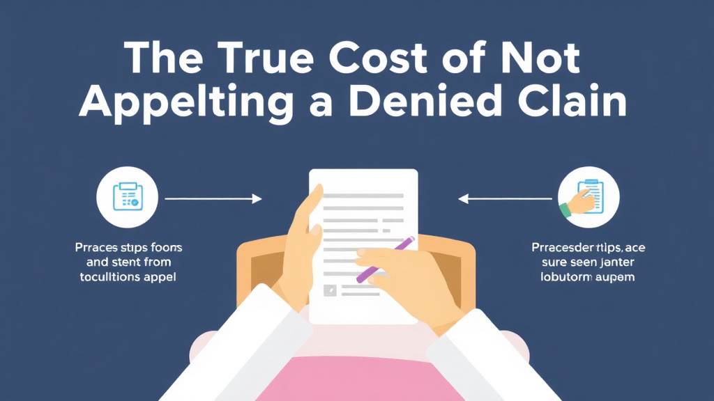 Real-world application diagram for true Cost of Not Appealing a Denied Claim