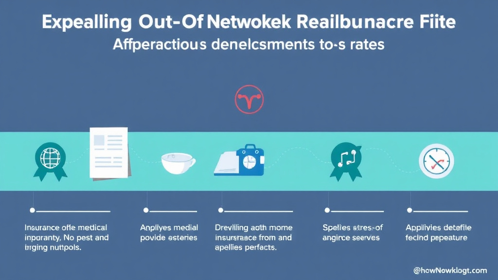 Implementation roadmap for appealing Out-of-Network Reimbursement Rates with actionable steps
