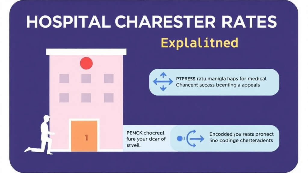 Action-oriented illustration showing how to apply hospital Chargemaster Rates Explained