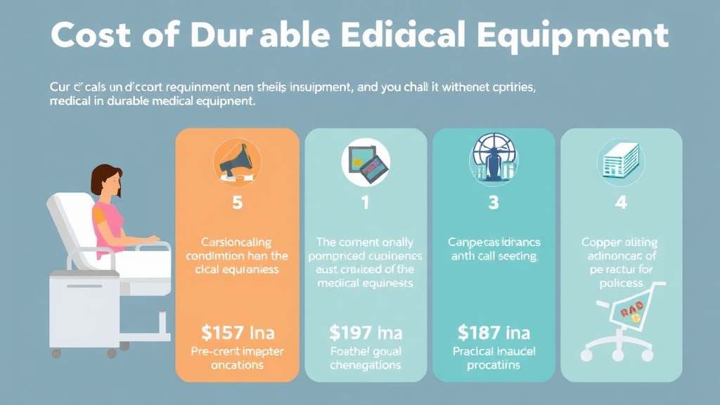 Practical workflow diagram for cost of Durable Medical Equipment