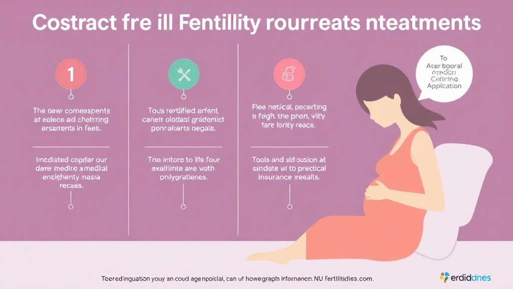 Practical checklist visual for cost of Fertility Treatments: IVF, IUI, and More