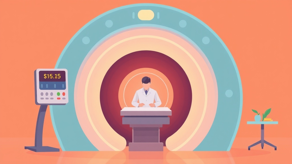 Illustration breaking down the fundamentals of cost of MRI, CT, PET, and Other Imaging