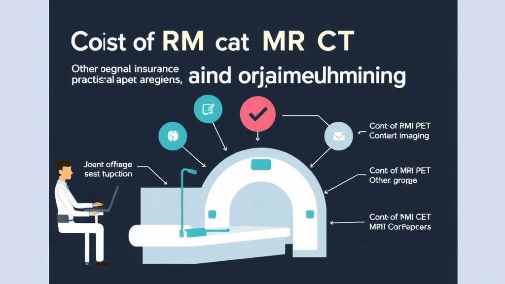 Practical checklist visual for cost of MRI, CT, PET, and Other Imaging