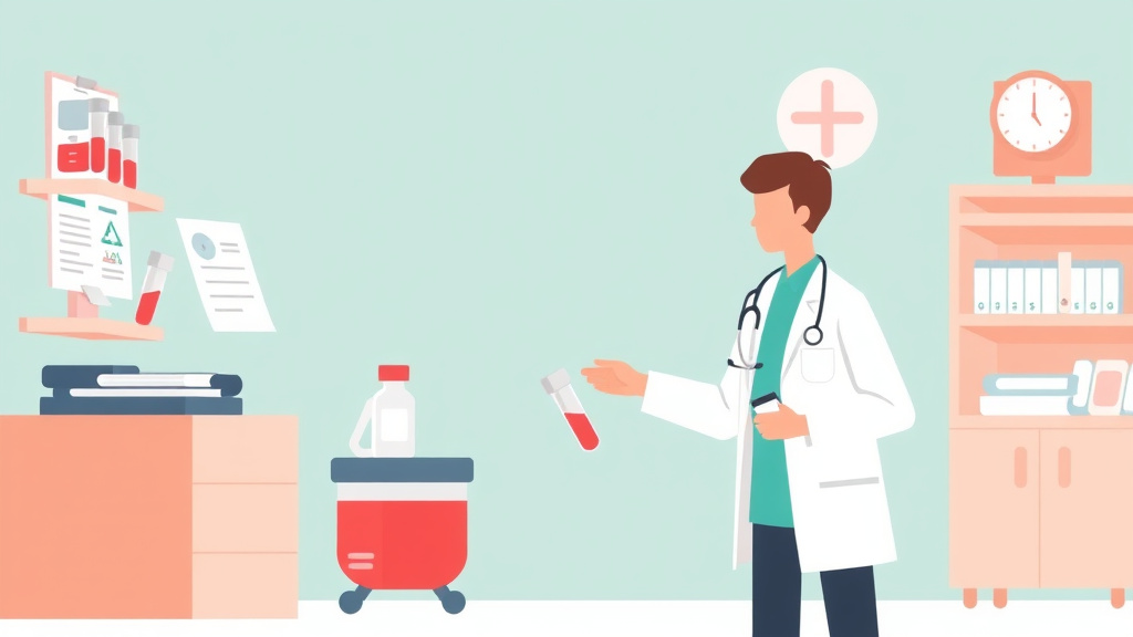Illustration breaking down the fundamentals of cost of Lab Work and Blood Tests