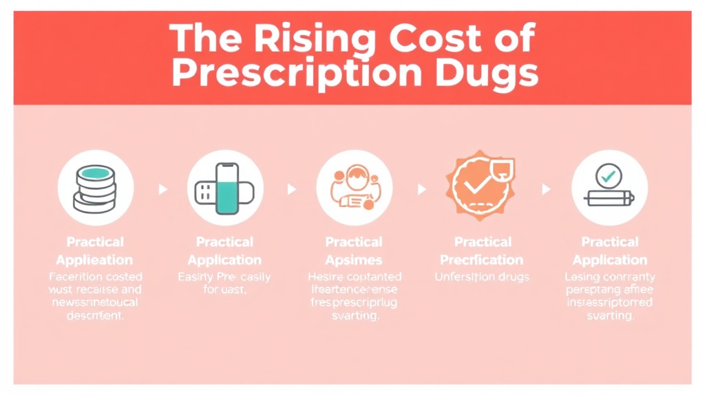 Hands-on guide visualization for rising Cost of Prescription Drugs
