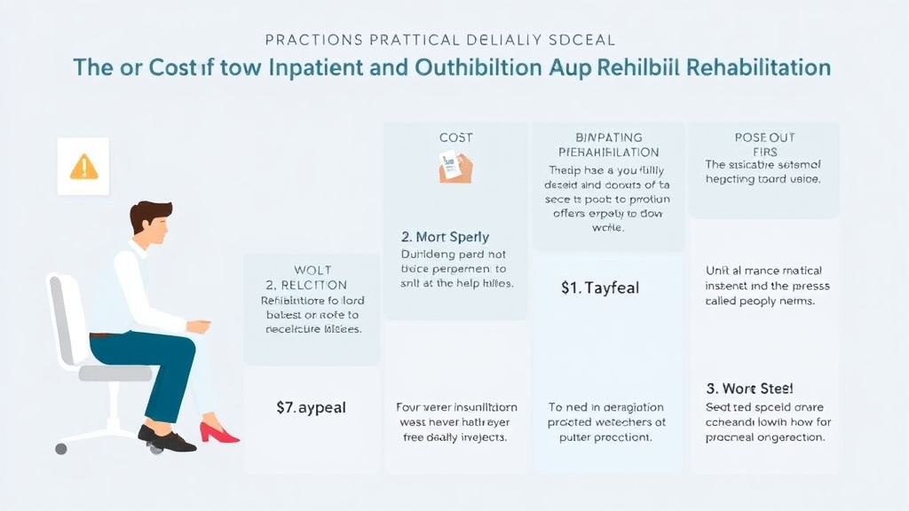 Step-by-step visual guide for implementing cost of Inpatient and Outpatient Rehabilitation