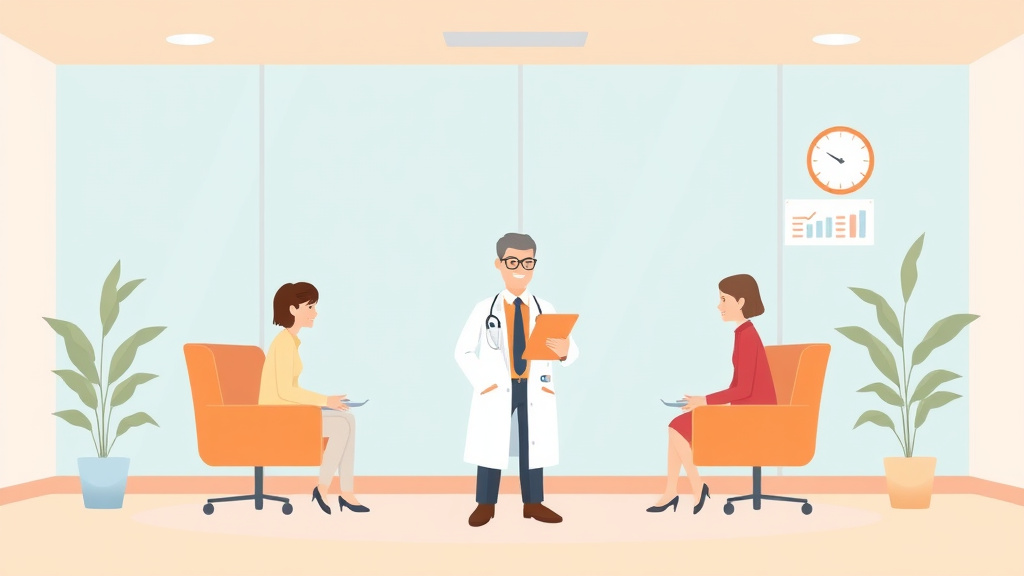 A professional illustration depicting cost of Specialist Doctor Visits