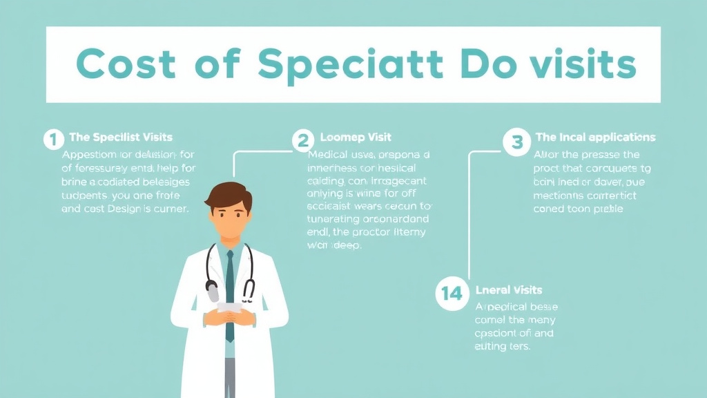 Process flow illustration for putting cost of Specialist Doctor Visits into action