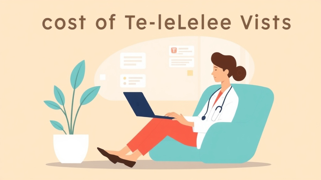 Educational graphic covering the essentials of cost of Telehealth Visits