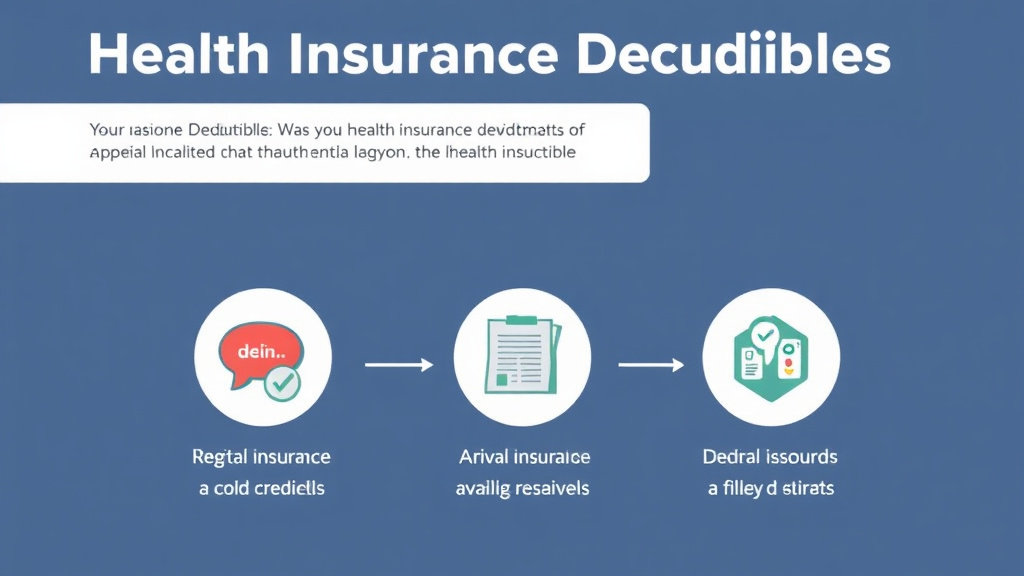 Step-by-step visual guide for implementing health Insurance Deductibles Explained