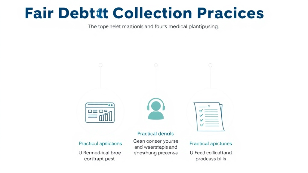 Step-by-step visual guide for implementing fair Debt Collection Practices for Medical Bills