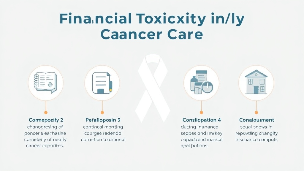 Action-oriented illustration showing how to apply financial Toxicity in Cancer Care