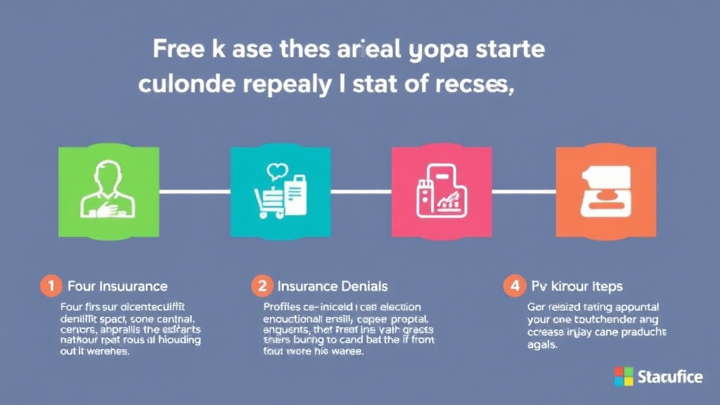 Process flow illustration for putting free Resources for Appealing Insurance Denials into action