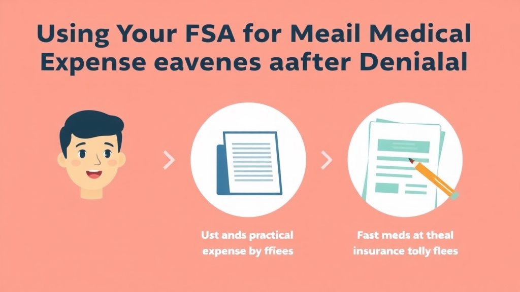 Practical workflow diagram for using Your FSA for Medical Expenses After Denial