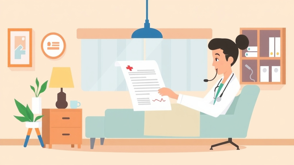 A professional illustration depicting dispute a Surprise Medical Bill